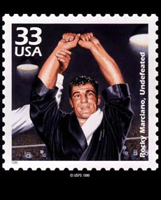 Rocky Marciano stamp